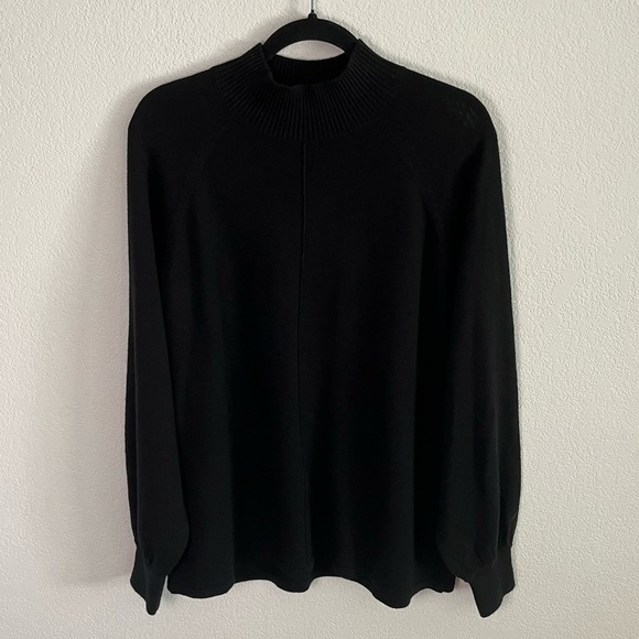 Repeat Wool Bell Sleeve Sweater - Picture 1 of 5